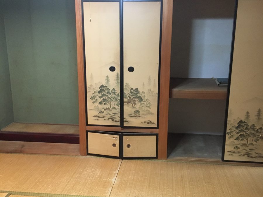 作業後の1階和室