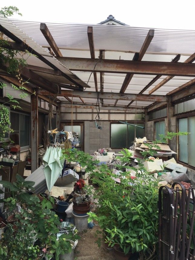 三田市での遺品整理作業|作業前