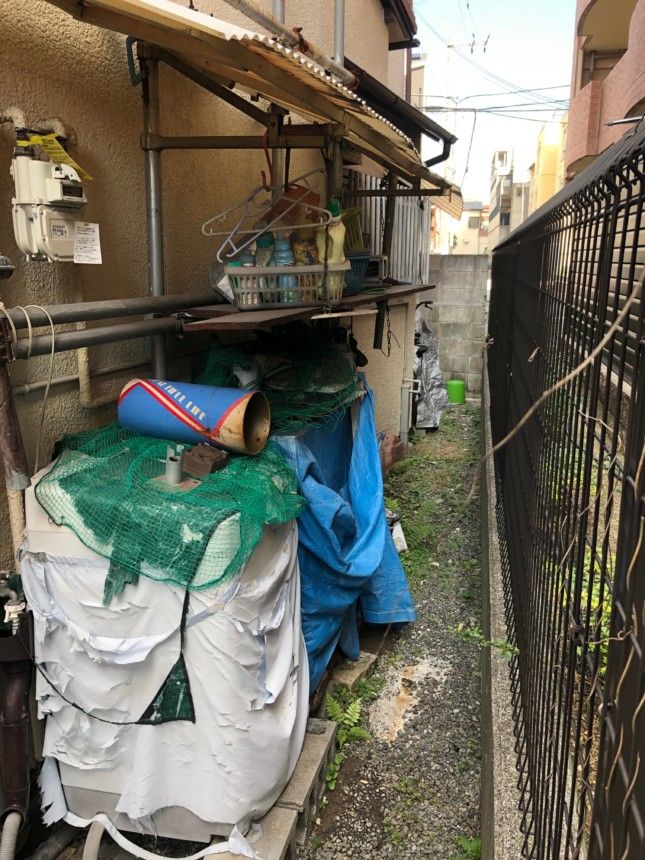 豊中市での遺品整理現場|作業前