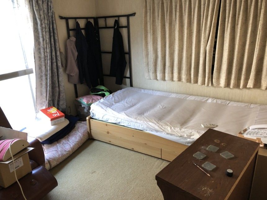 三田市での遺品整理事例|作業前
