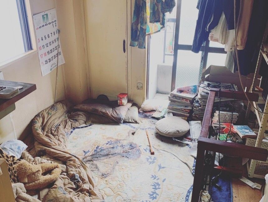 特殊清掃は突然に!|作業前