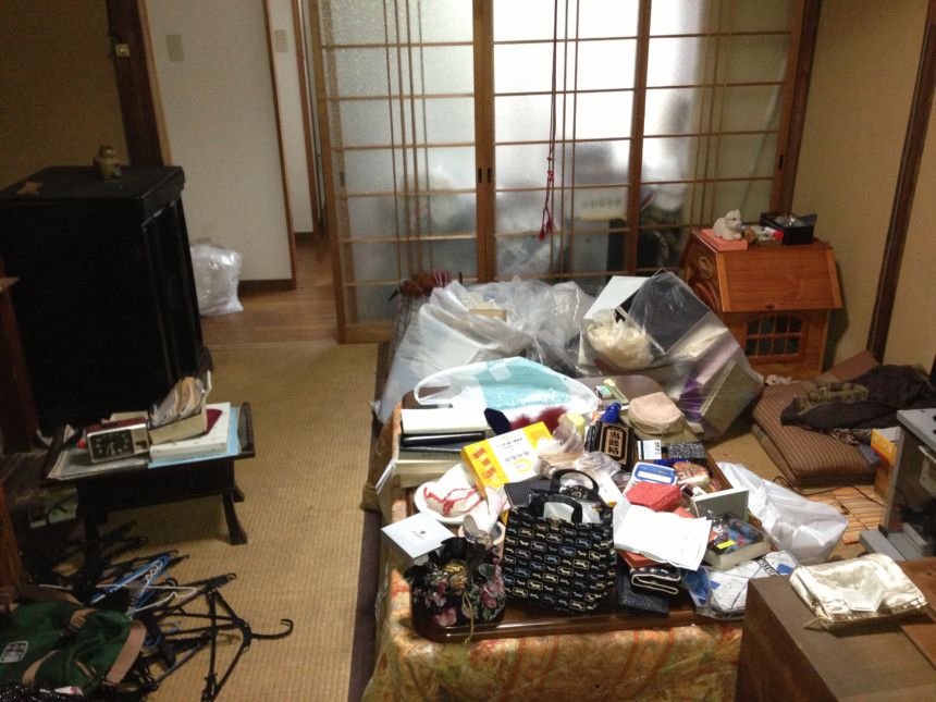 大阪市東淀川区での整理|作業前