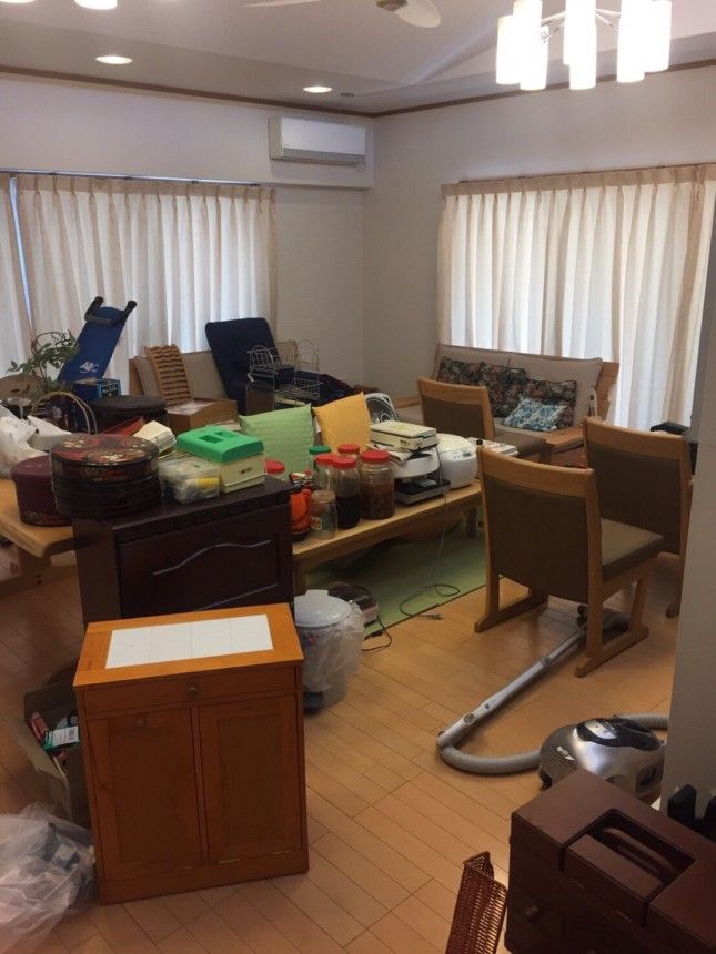 三重県での空き家の整理|作業前