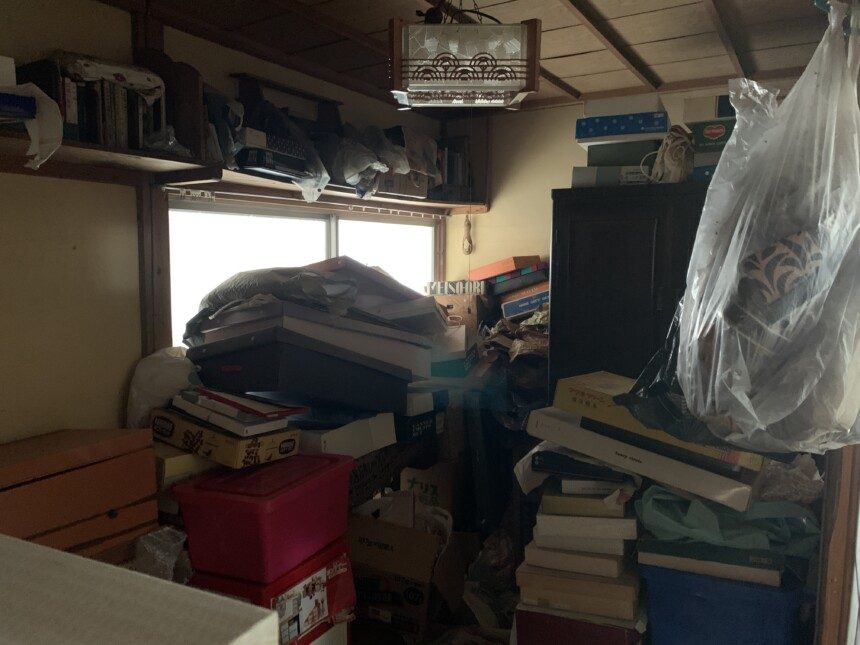 作業前の和室