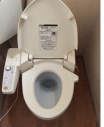 清掃を終えたトイレ