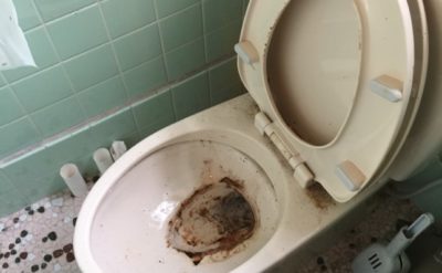トイレ掃除前